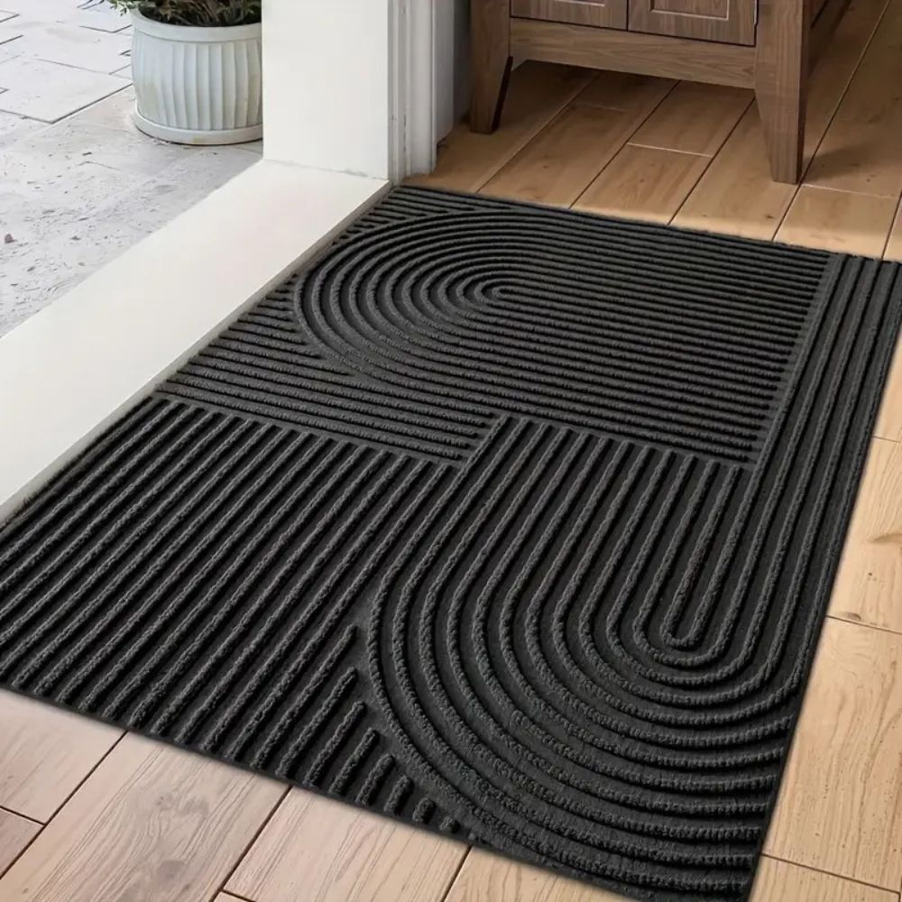 BowLift | Curved Thread Line Door Mat