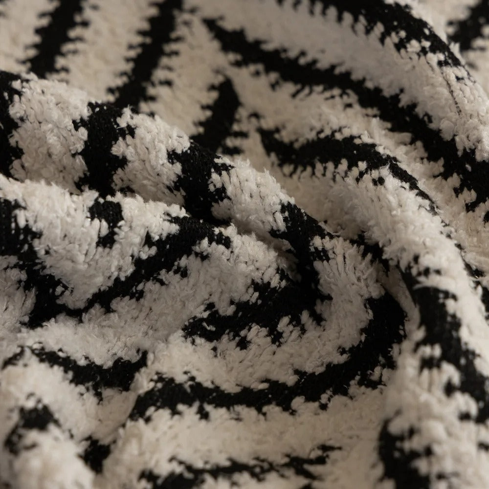 BowLift | Chevron Herringbone Tassel Sofa Cover