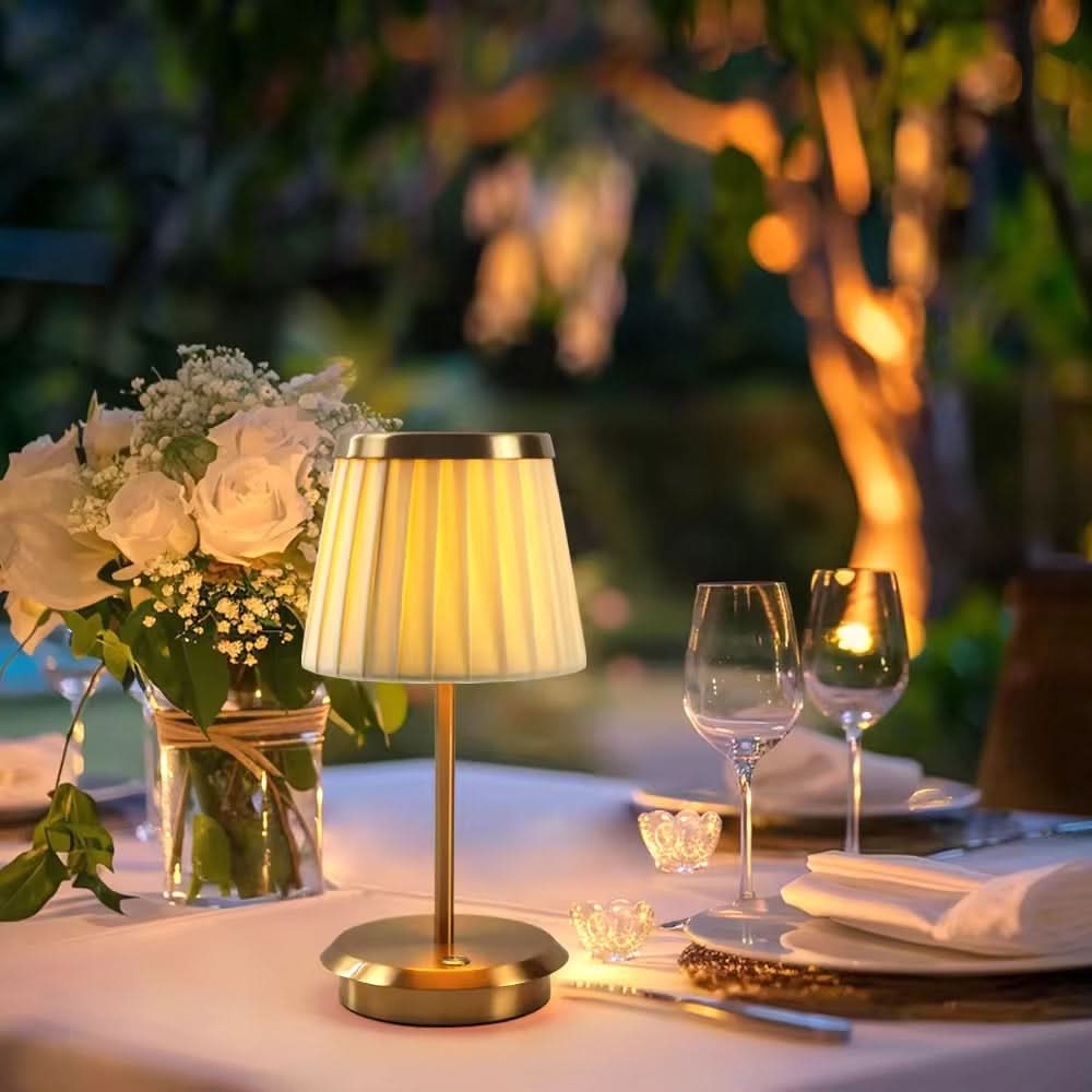 BowLift | Elegant Rechargeable LED Table Lamp with Touch Control