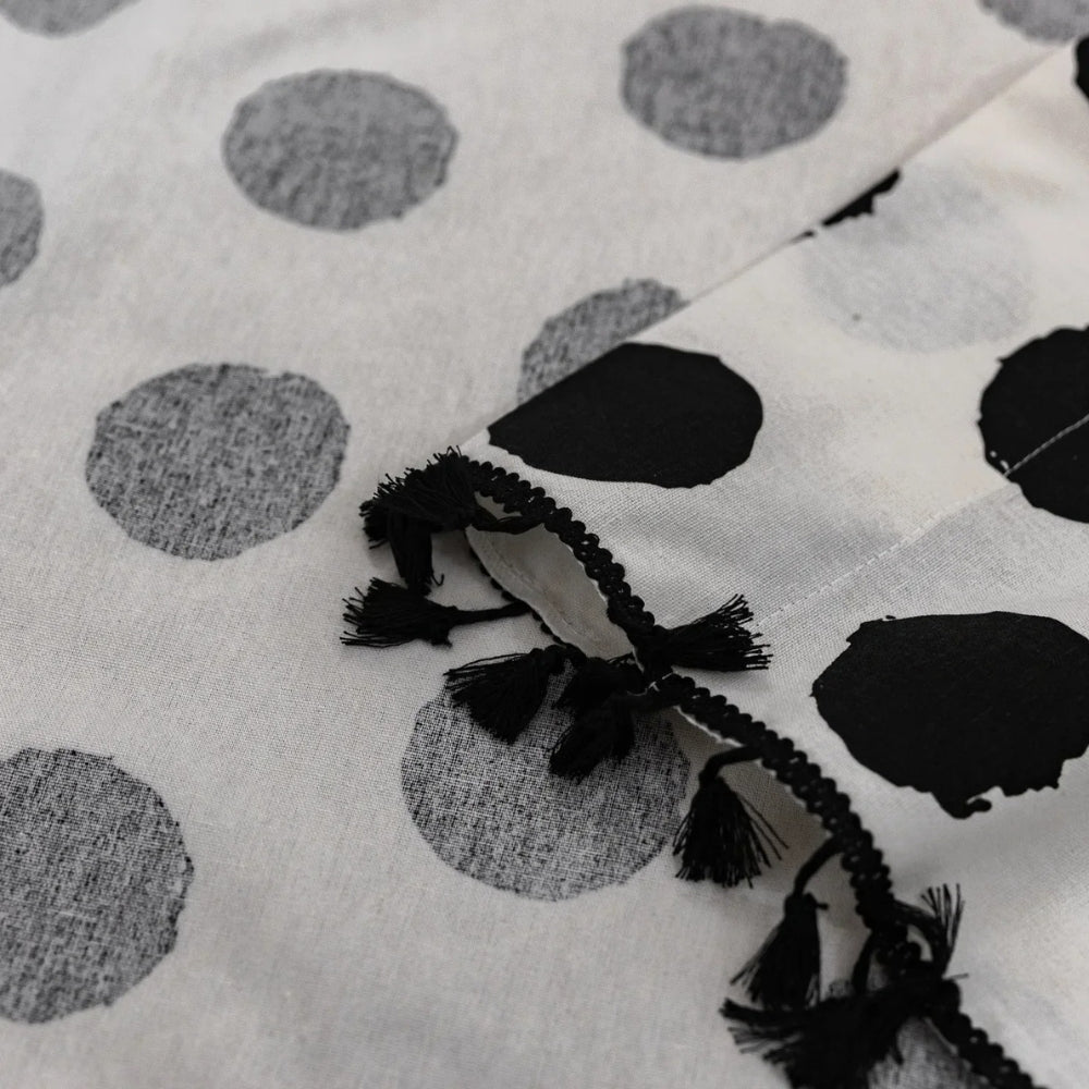 BowLift | Chic Polka Dot Tassel Window Curtain