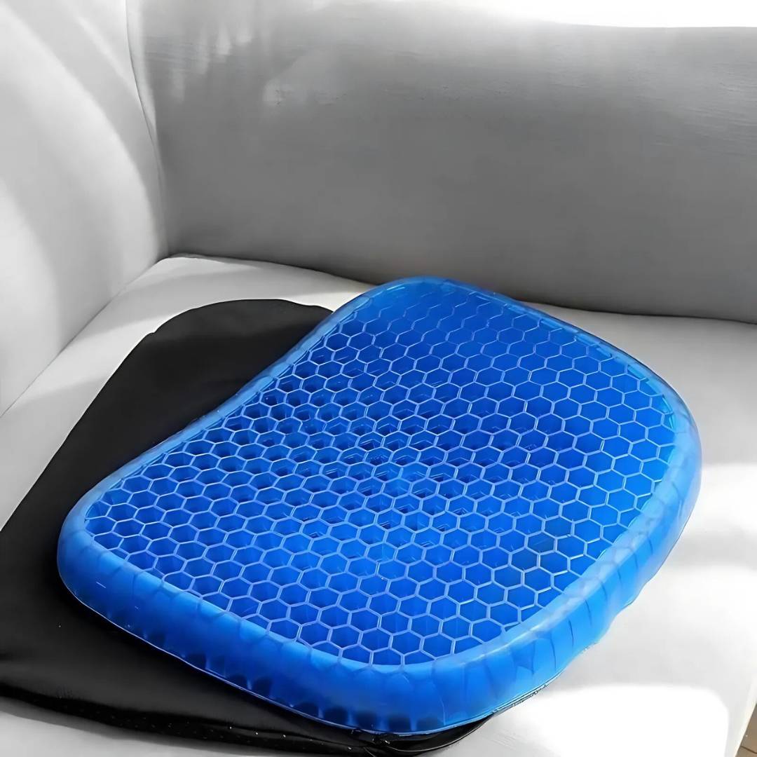 BowLift | GelRelax Seat Cushion – Orthopedic Gel Seat Cushion for Pressure Relief and Comfort