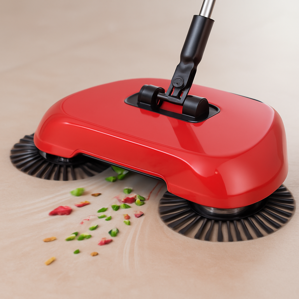 BowLift | Floor Sweeper Manual Cordless Cleaning Tool