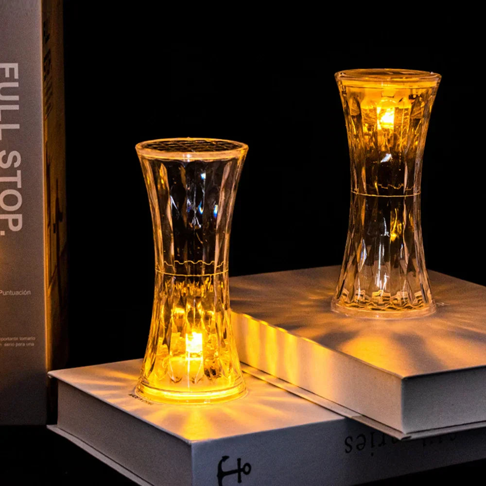 BowLift | DazzleLite - Luxury Diamond-Shaped LED Reading Lamp
