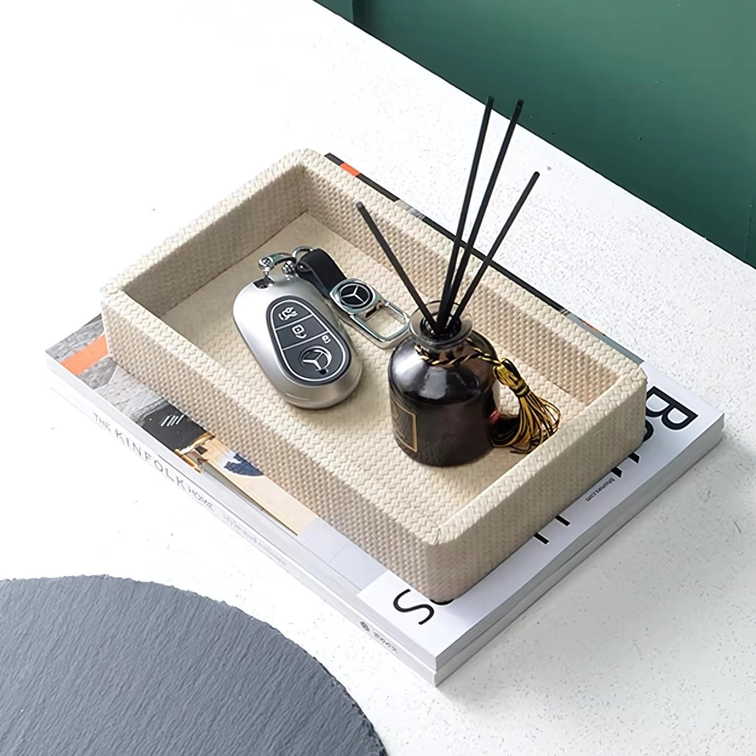 BowLift | Croc Luxe Organiser Tray Box