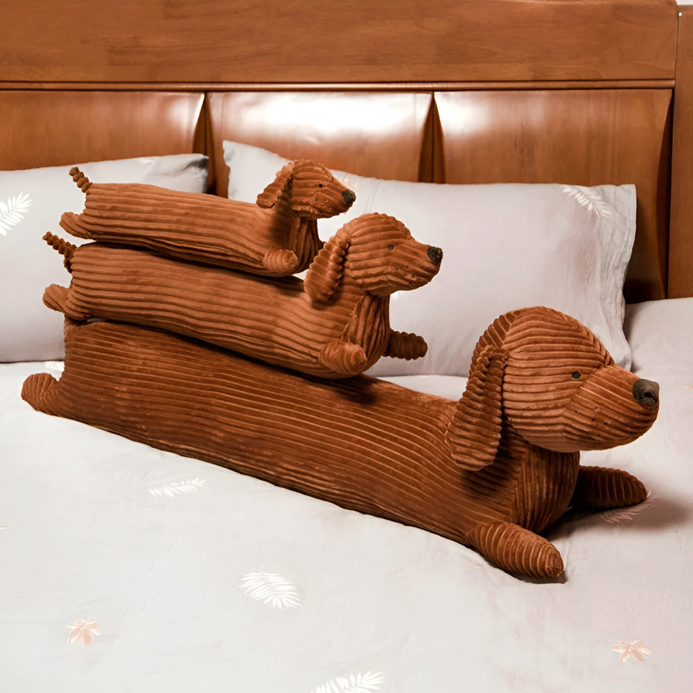 BowLift | CordoPup Manchester Dachshund Cushion – Soft Cuddle Cushion in Dachshund Shape