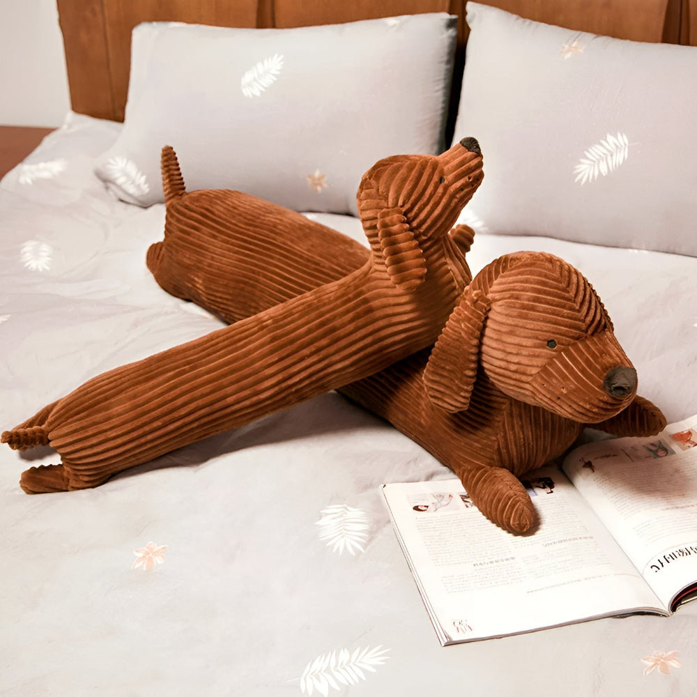 BowLift | CordoPup Manchester Dachshund Cushion – Soft Cuddle Cushion in Dachshund Shape