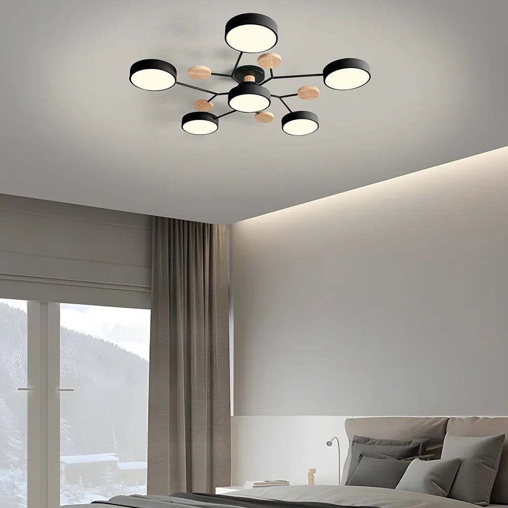 BowLift | Ceiling Light Modern LED Flush Mount Chandelier