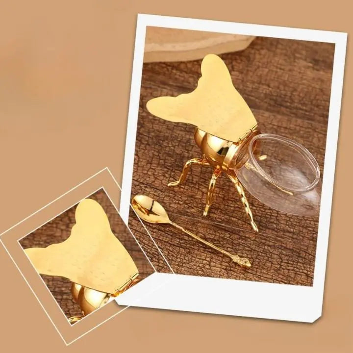 BowLift | Decorative and practical bee-shaped honey jar