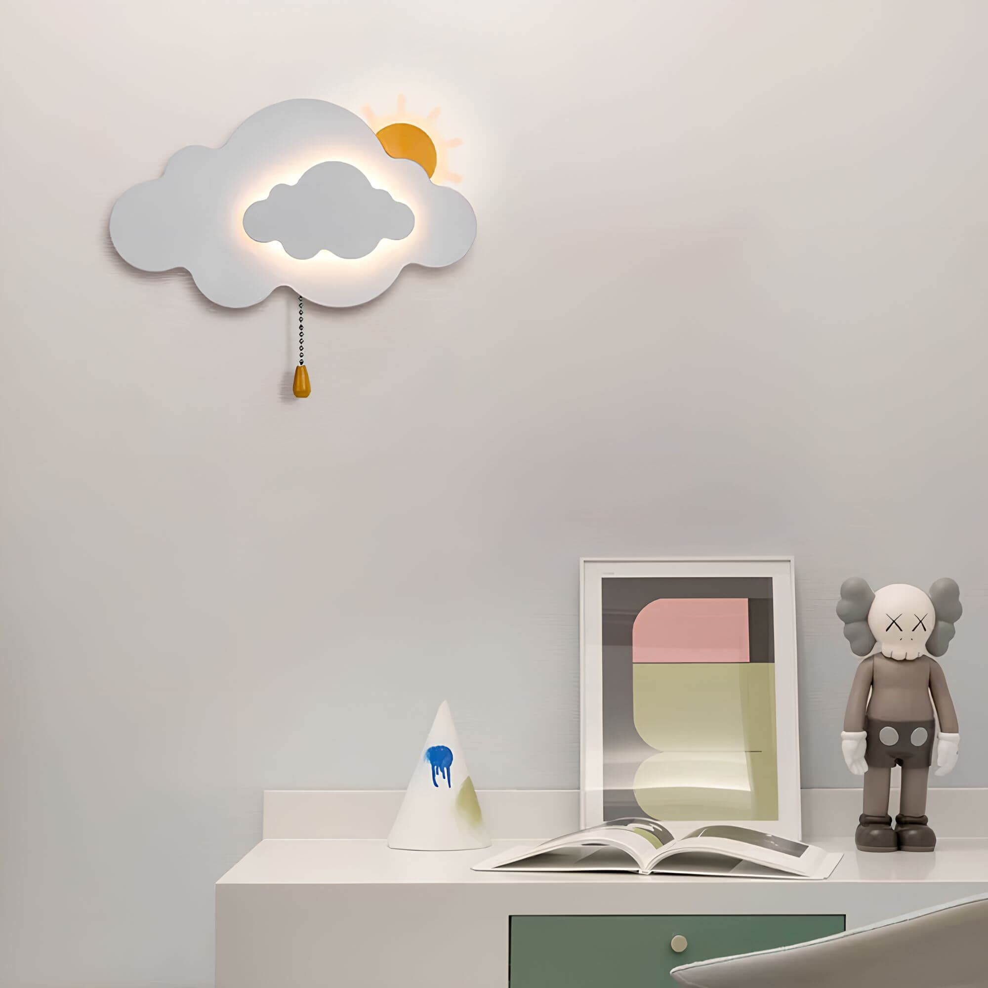 BowLift | Frendorf - Children's room wall lamp, Playful design