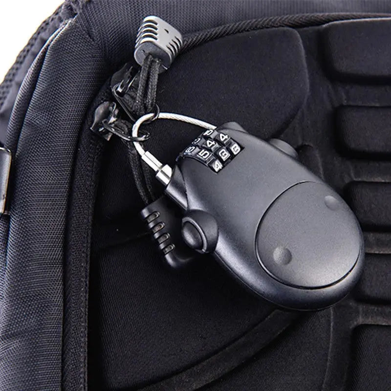 BowLift | Theft-proof telescopic wire lock for bicycle – pRedection for suitcase, helmet & bicycle