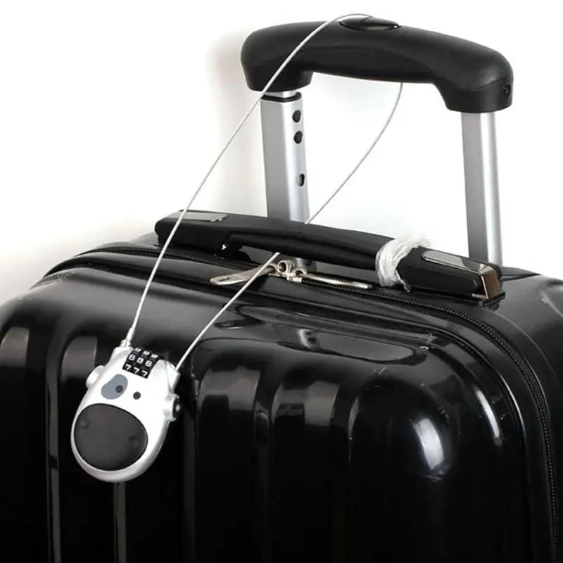 BowLift | Theft-proof telescopic wire lock for bicycle – pRedection for suitcase, helmet & bicycle