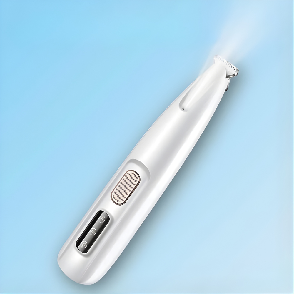 BowLift | Dog Paw Trimmer Quiet Electric Grooming Clipper LED Precision Tool