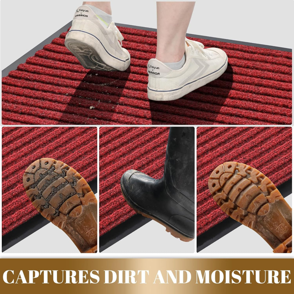 BowLift | Duramat – All-Weather Indoor & Outdoor Door Mat with Non-Slip Backing