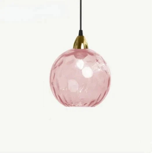 BowLift | Glasora Pendant Light - Transparent Glass Ball with LED Lighting