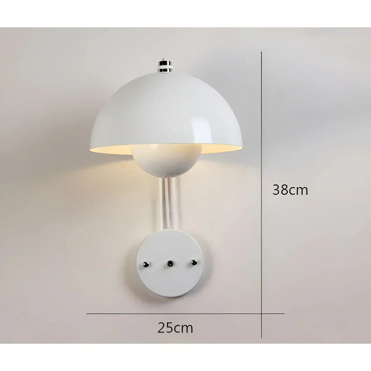 BowLift | BudLume - Mushroom Light Cozy Scandinavian Wall Lamp