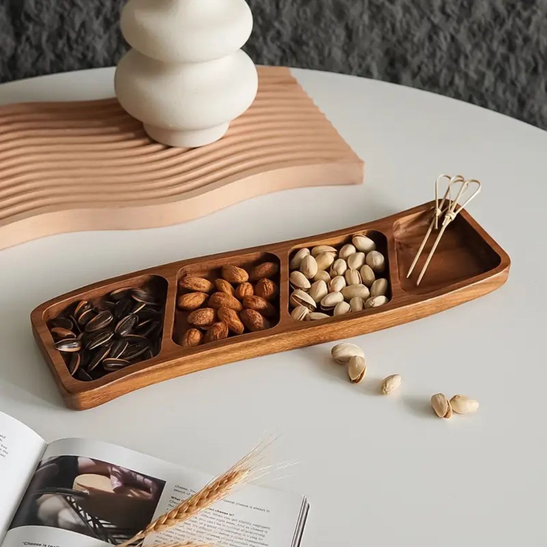 BowLift | Earth Tone Appetizer Serving Tray