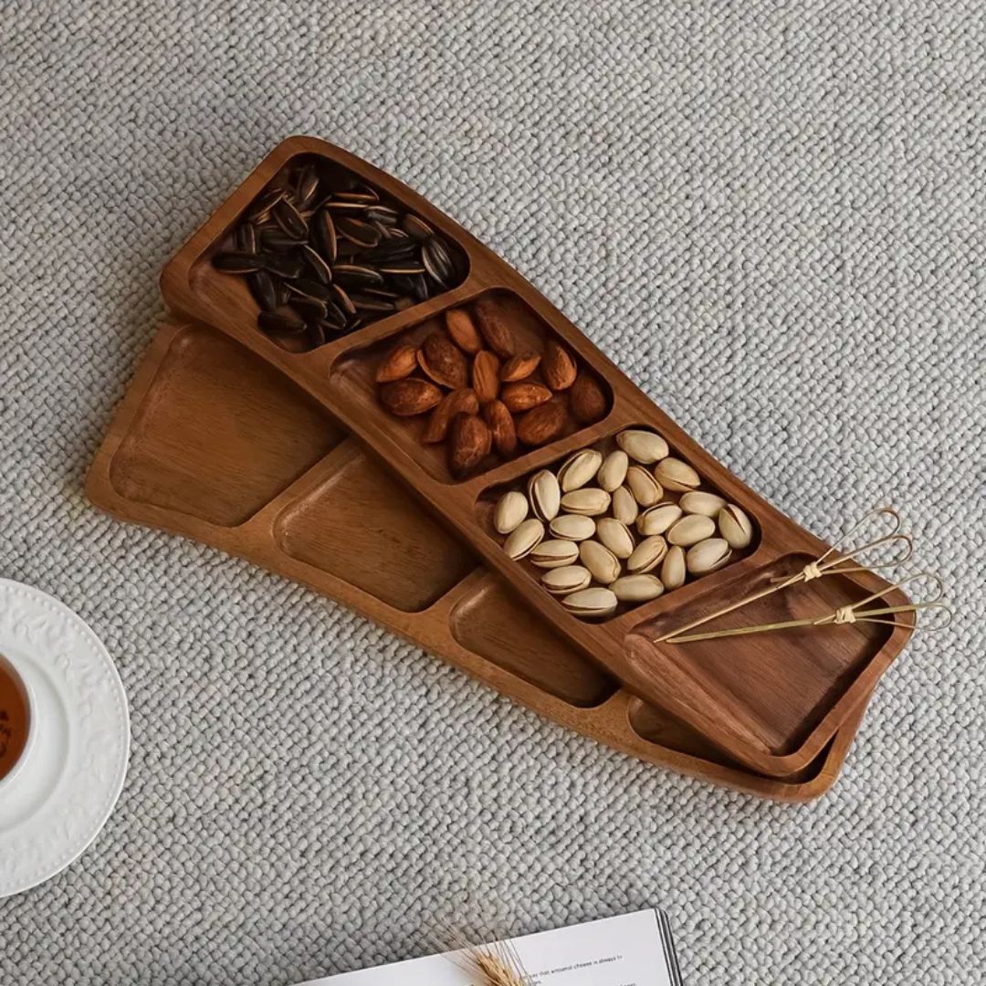 BowLift | Earth Tone Appetizer Serving Tray