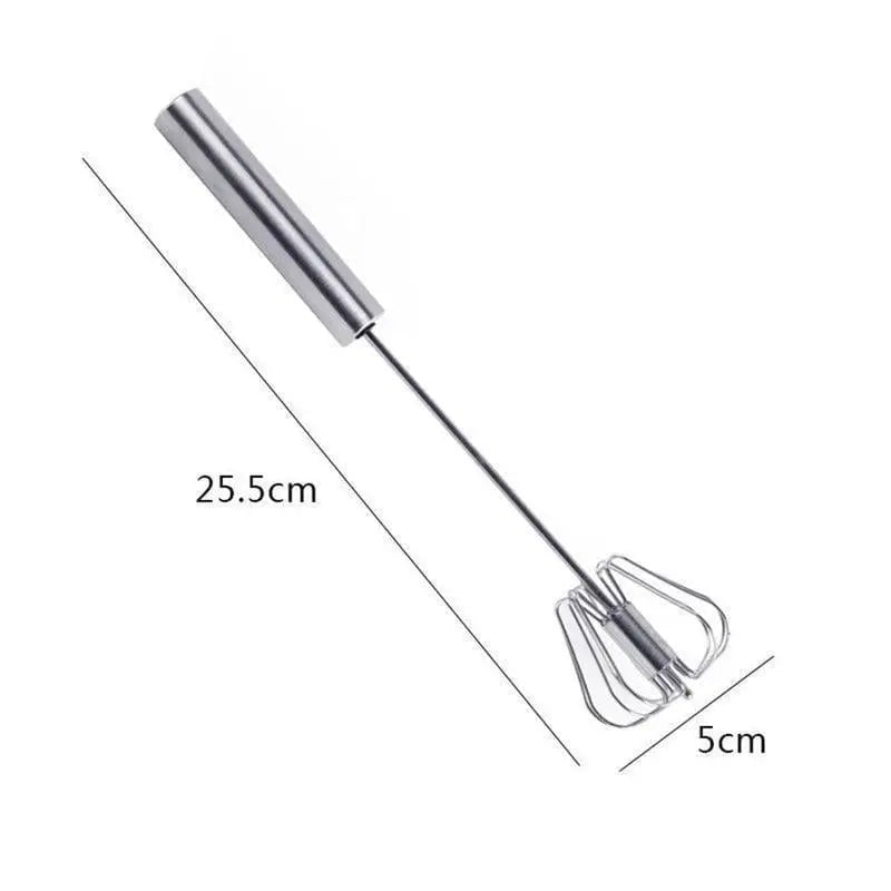 BowLift | Stainless Steel Hand Whisk – Quick Mixing Without Electricity