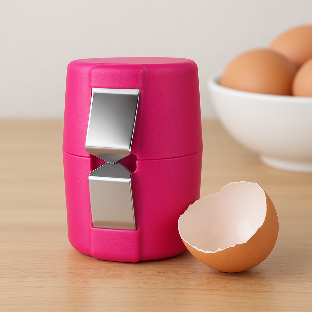 BowLift | Egg Cracker Kitchen Tool Stainless Steel
