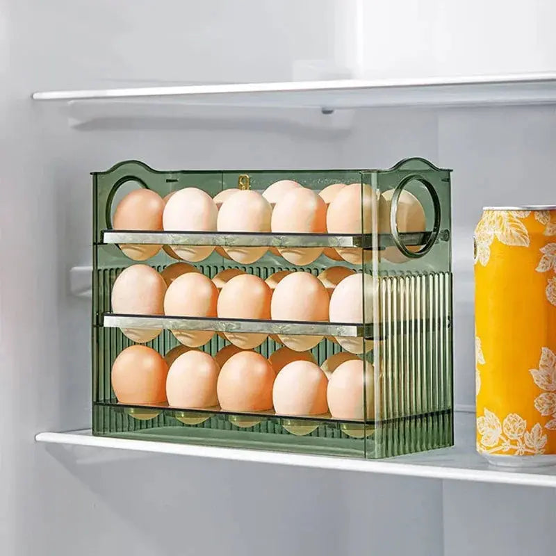 BowLift | Egg organizer with 3 levels and date display