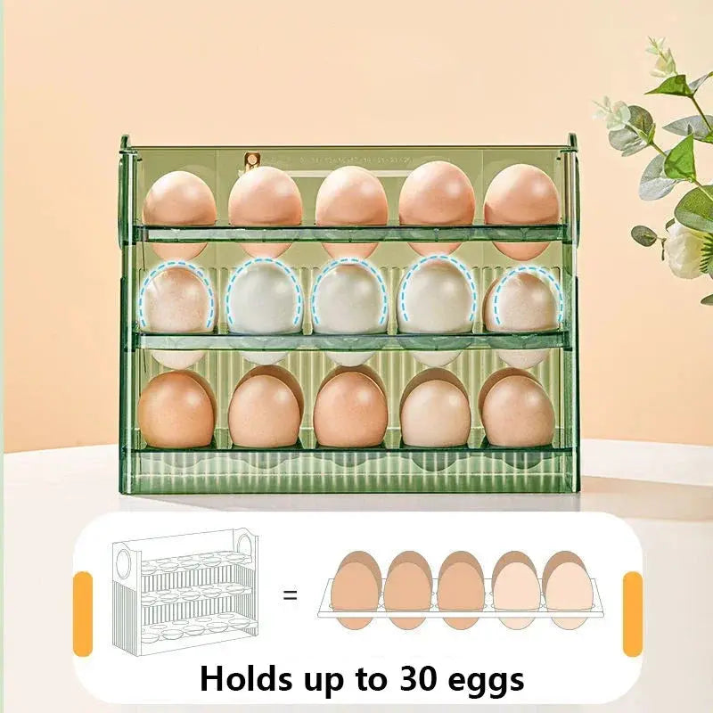 BowLift | Egg organizer with 3 levels and date display