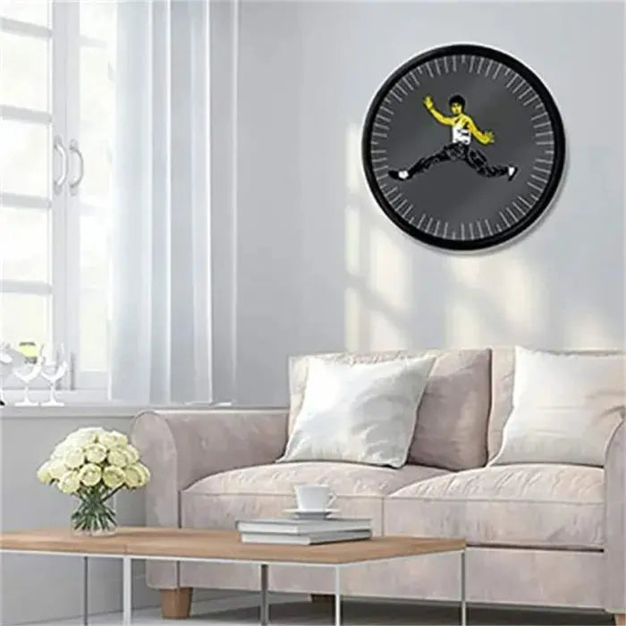 BowLift | Unique Kung Fu Wall Clock – Quiet and stylish