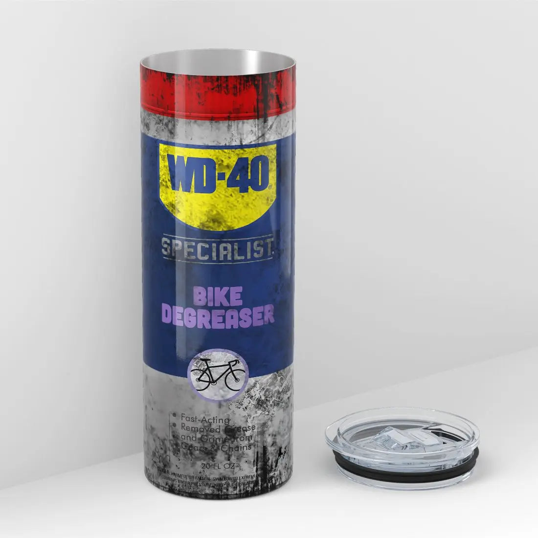 BowLift | Unique stainless steel thermos mug with funny dirty pattern