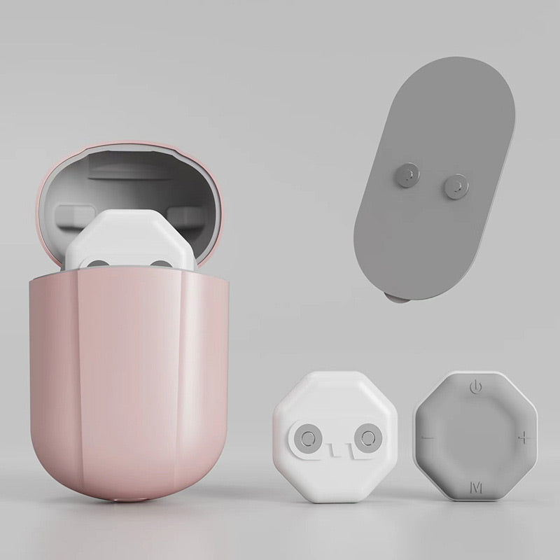 BowLift | Cordless TENS Massage Patch – Portable Pain Relief & Muscle Stimulation Tensiffy with Rechargeable Electric Pulse Technology