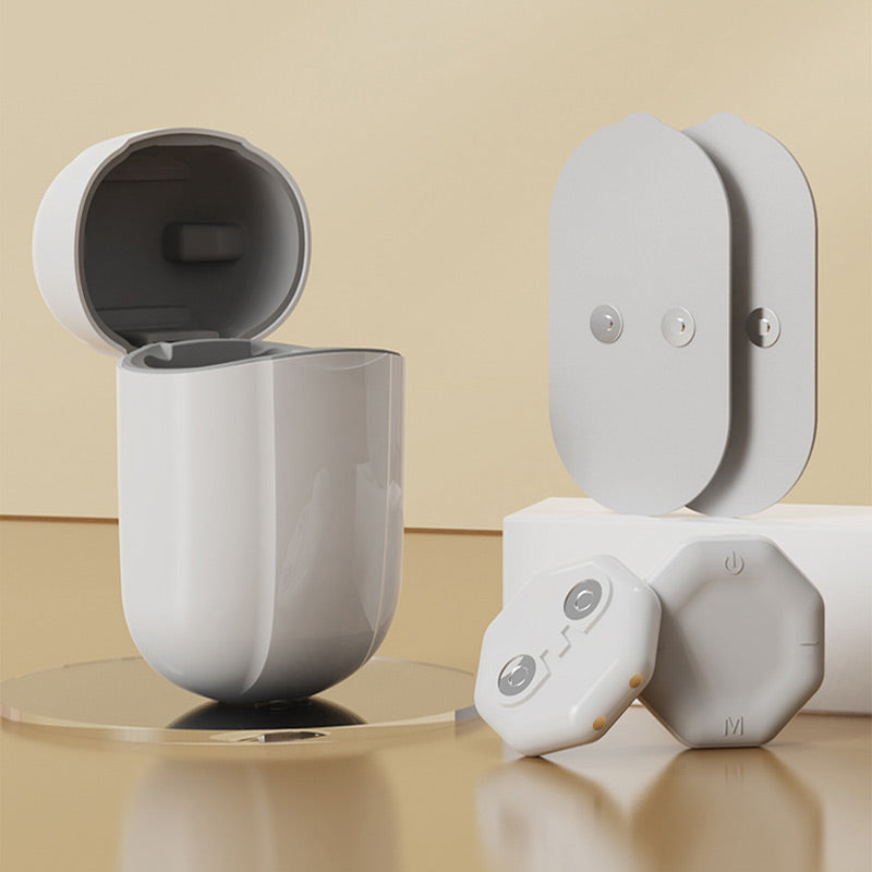 BowLift | Cordless TENS Massage Patch – Portable Pain Relief & Muscle Stimulation Tensiffy with Rechargeable Electric Pulse Technology