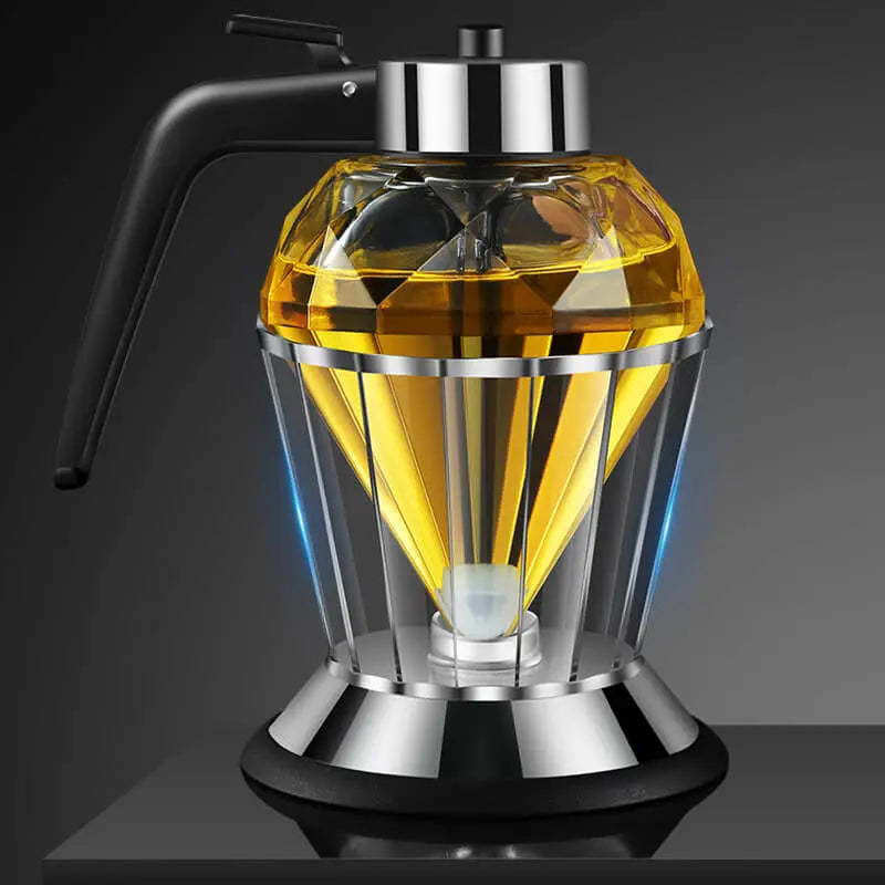 BowLift | Elegant OIL & syrup dispenser made of glass – For clean pouring with style