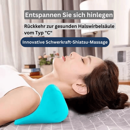 BowLift | Ergonomic Neck Massage Pillow for Relaxation & Pain Relief
