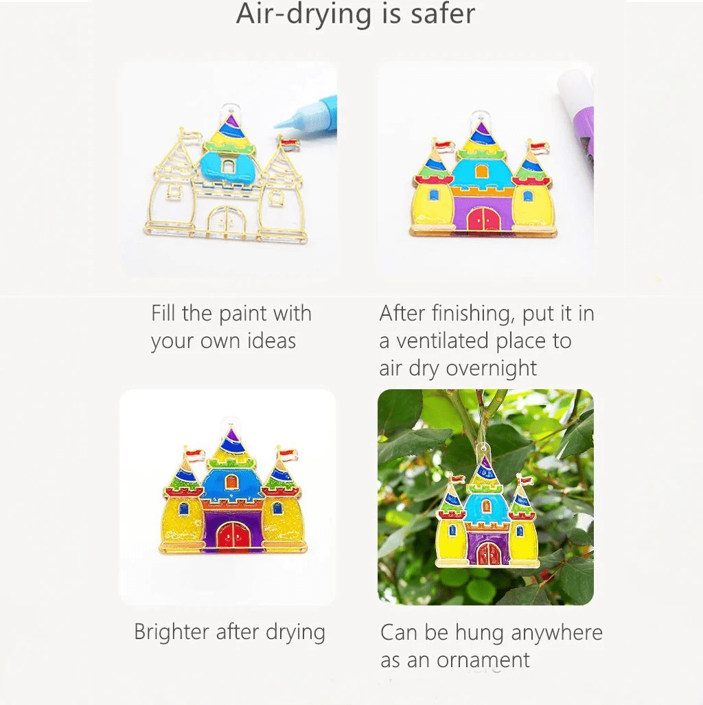 BowLift | Christmas Glass Painting Set for Creative Learning