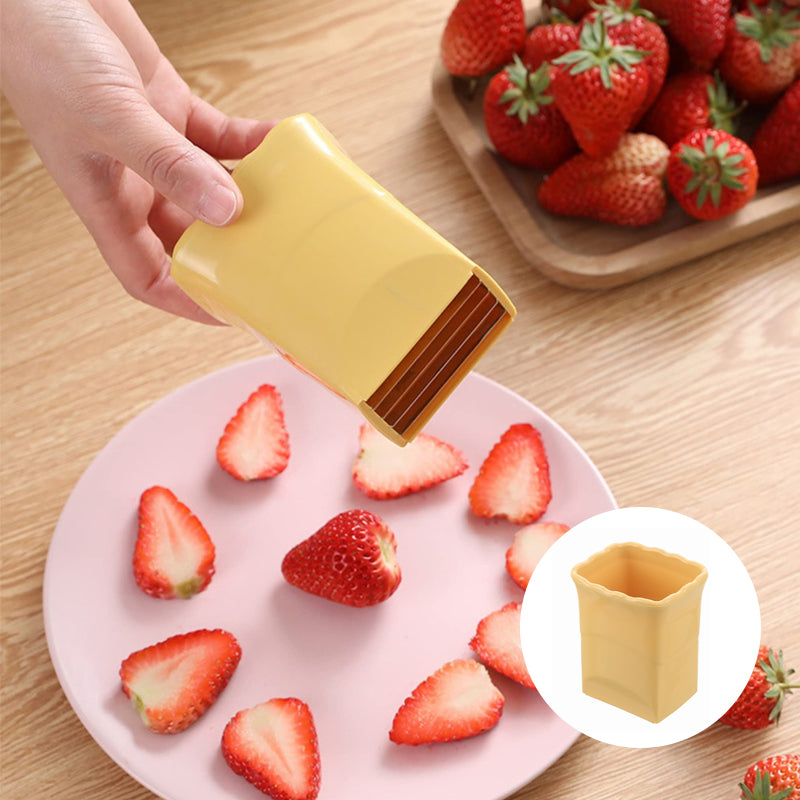 BowLift | Fruit Egg Stainless Steel Strawberry Cutter