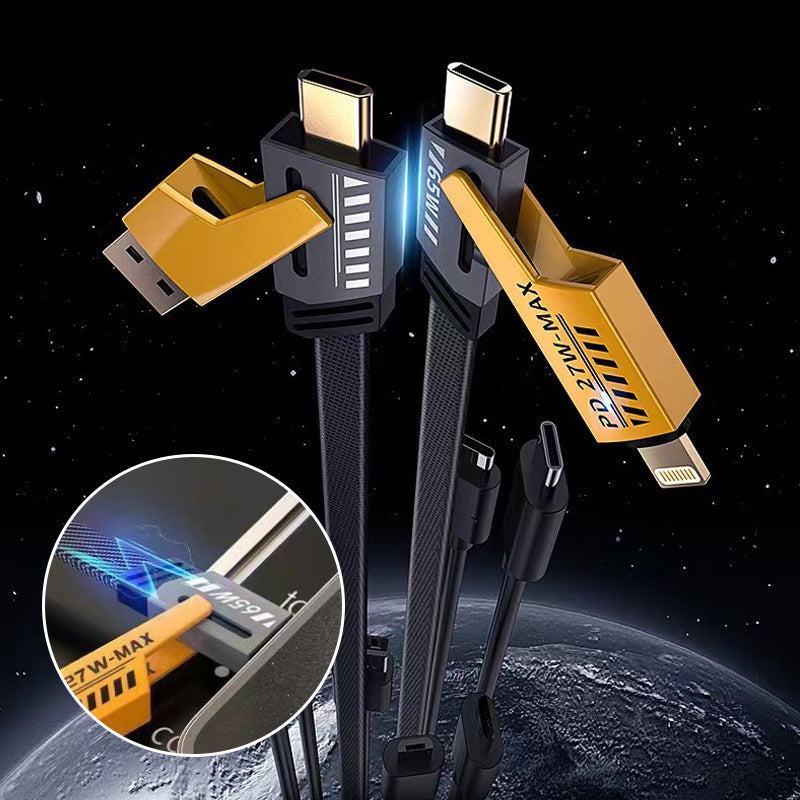 BowLift | 4 in 1 PD 65W Fast Charging Cable