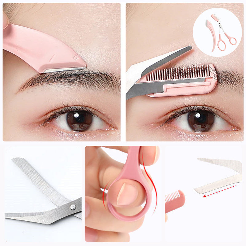 BowLift | Eyebrow Trimmer Set Eyebrow Scissors with Comb️