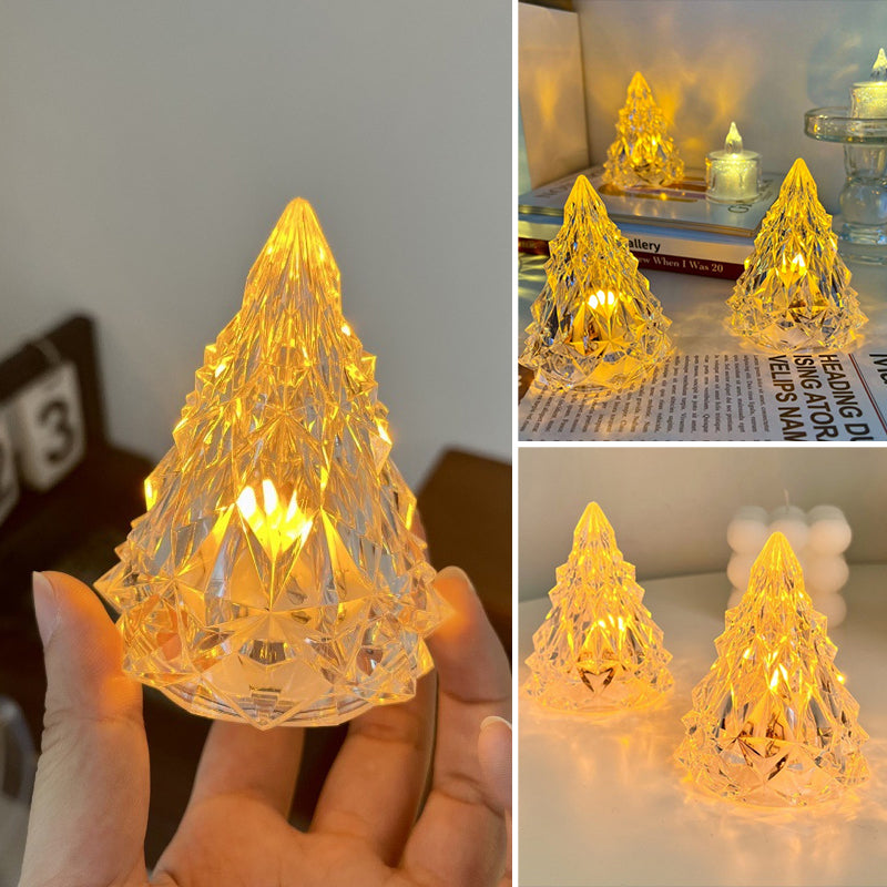 BowLift | Mini LED Crystal Christmas Tree Night Light