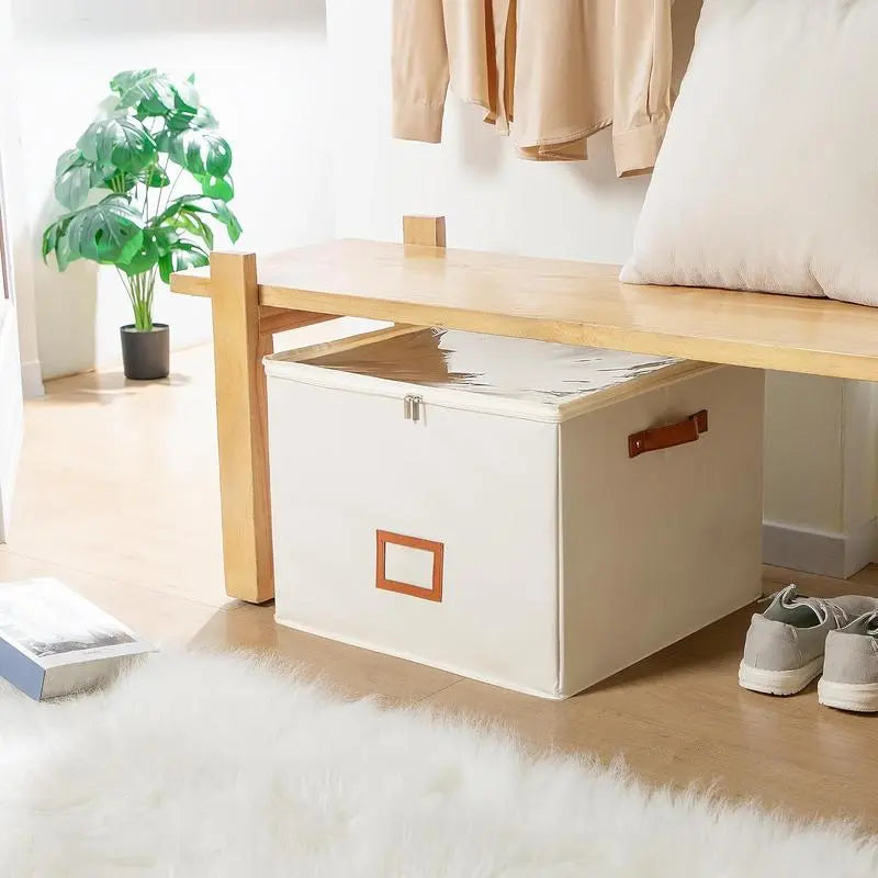 BowLift | Foldable shoe box made of fabric – With 16 individually adjustable compartments