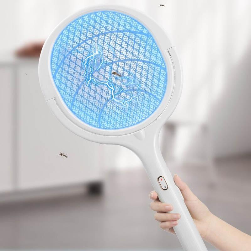 BowLift | Fly swatter – FlyZap – foldable USB connection – safe for children and pets