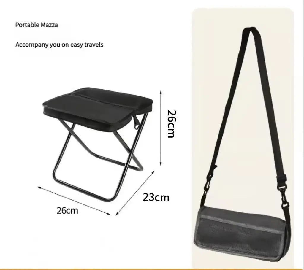 BowLift | Foldable Outdoor Stool – Lightweight, stable and portable