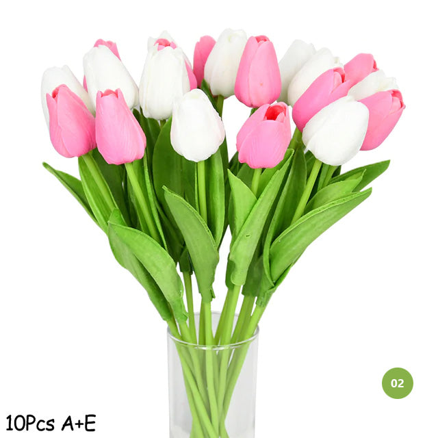 BowLift | Fashion Tulip Artificial Flowers For maintenance-free creative home decor Floral Displays For living room dining room Nordic Home Decoration