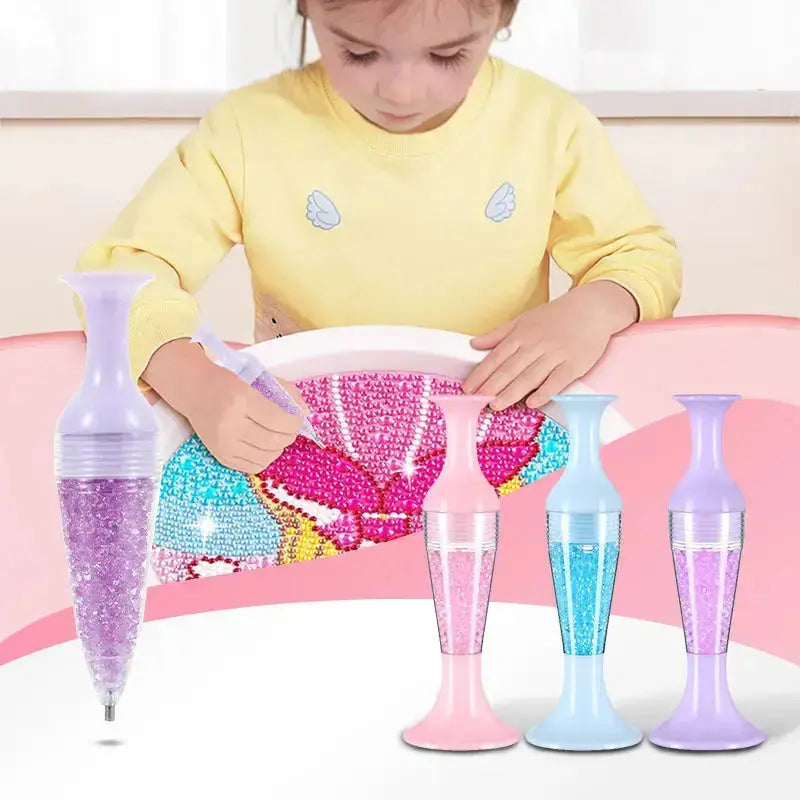 BowLift | Fine point pen with diamond grip for precise crafting and nail design