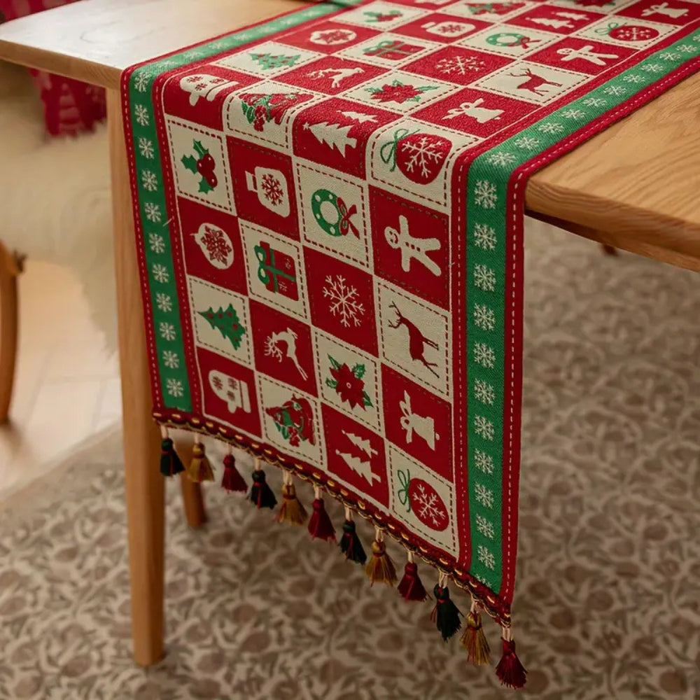 BowLift | Festive Charm Holiday Table Runner