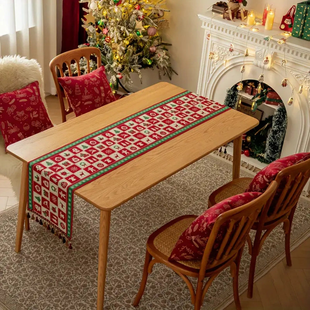 BowLift | Festive Charm Holiday Table Runner