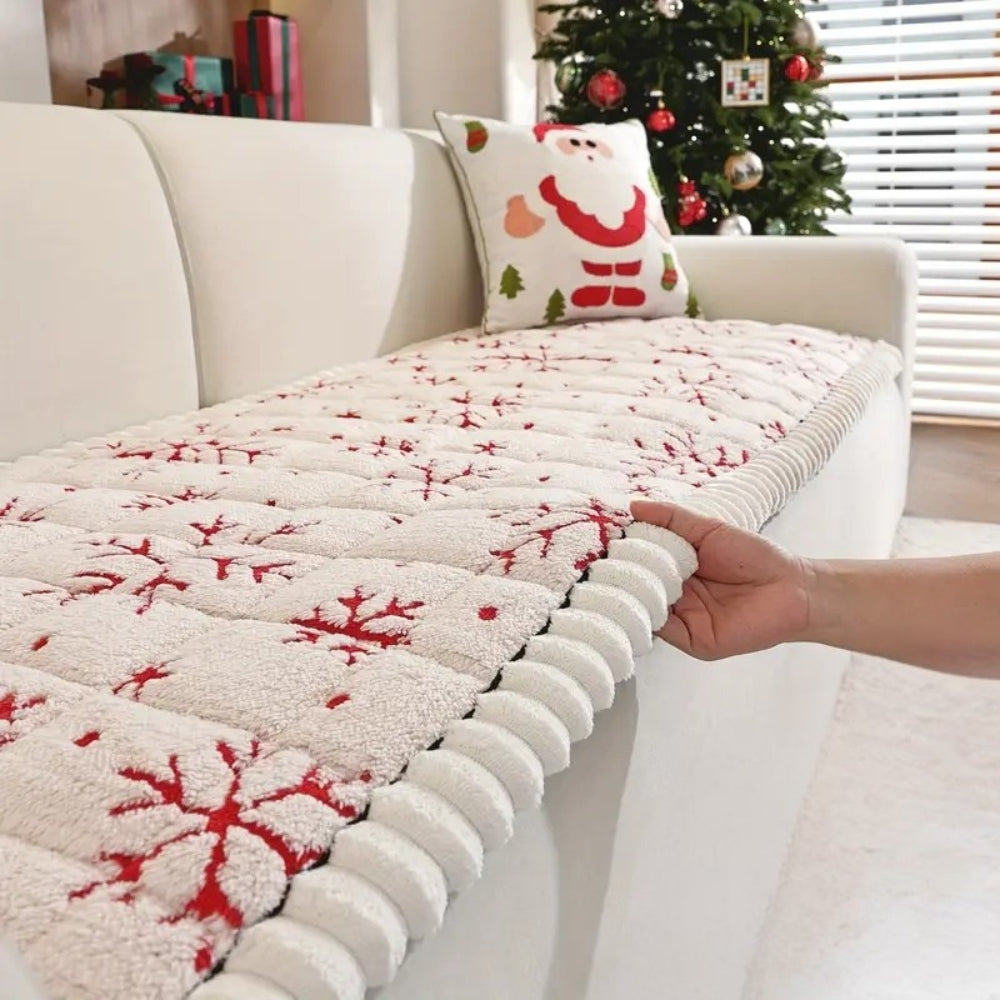 BowLift | Festive Holiday Winter Sofa Cover