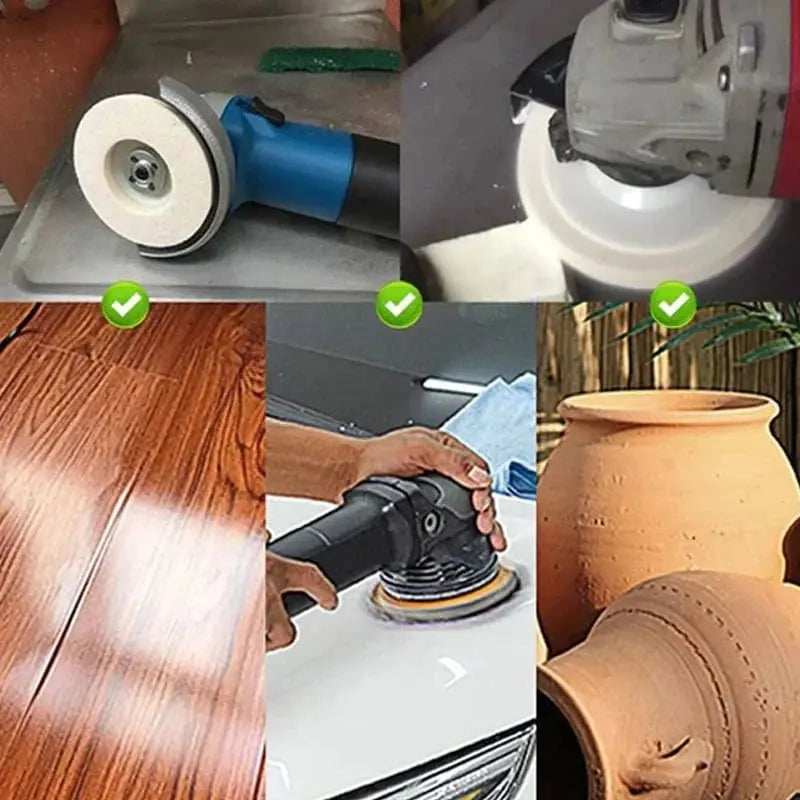 BowLift | Felt Polishing Disc for Polishing and Shining