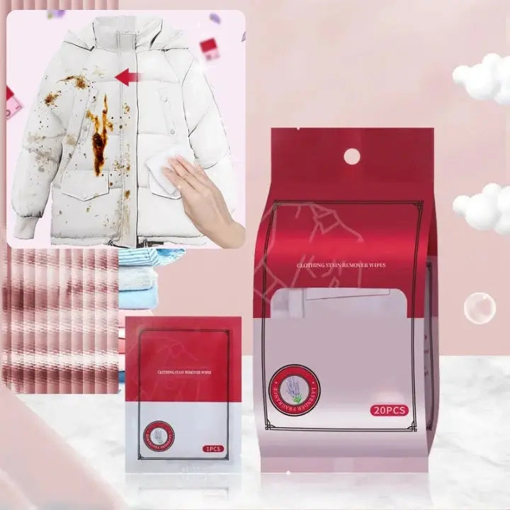 BowLift | Stain-Free Clothing – Cleaning Wipes for On-the-Go