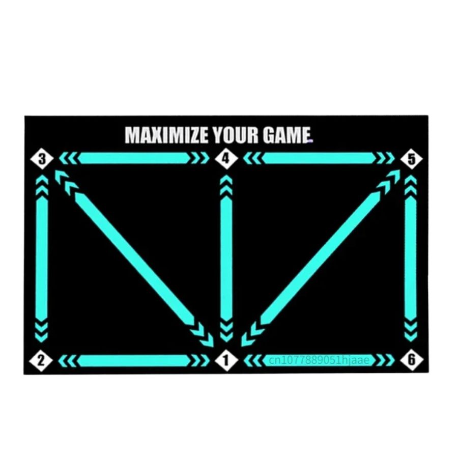 BowLift | Football Pro Training Mat | Anti-Slip, 2x2m Size & Video Program for Skill Enhancement and Home Training