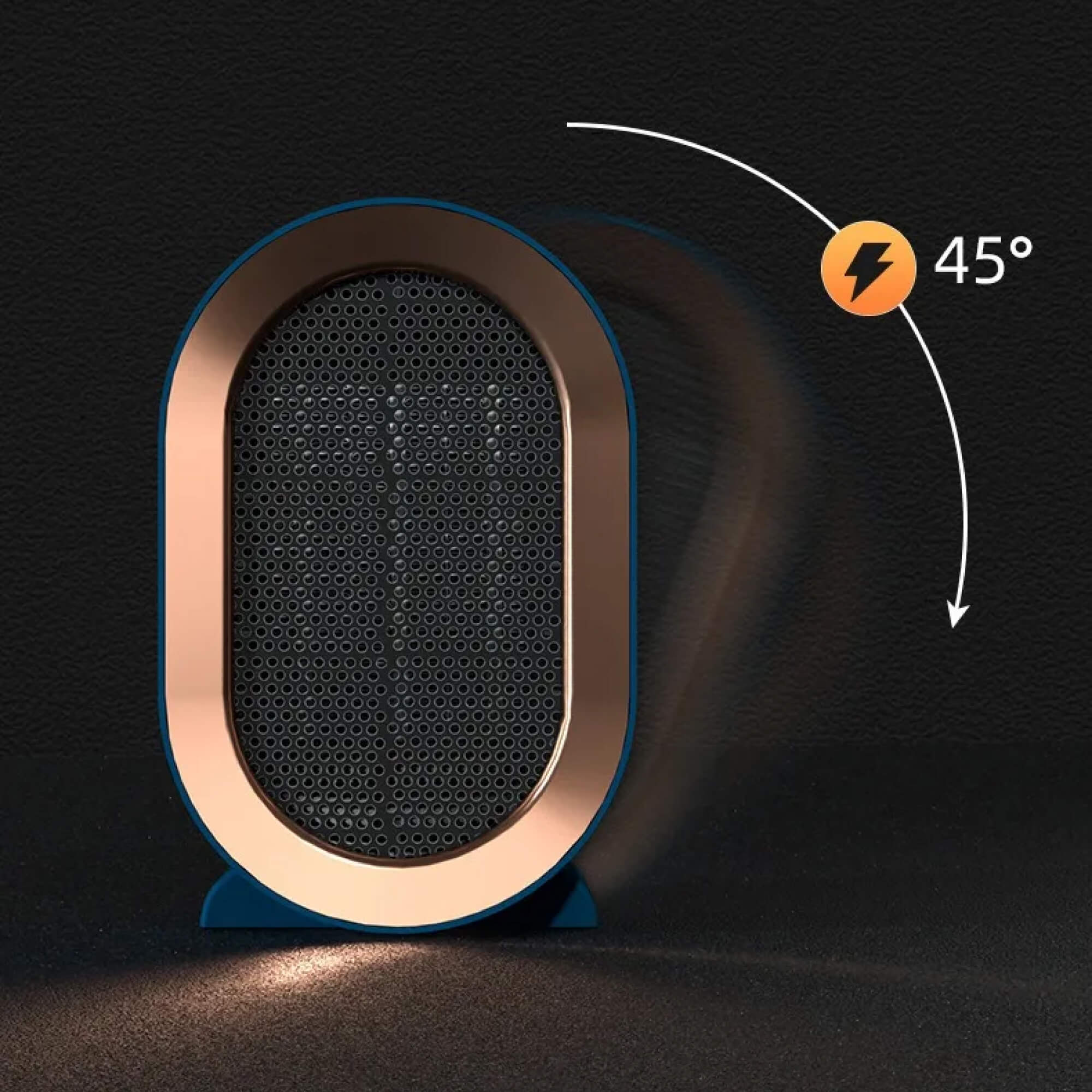 BowLift | Small energy-efficient room electric heater portable low-energy energy saving