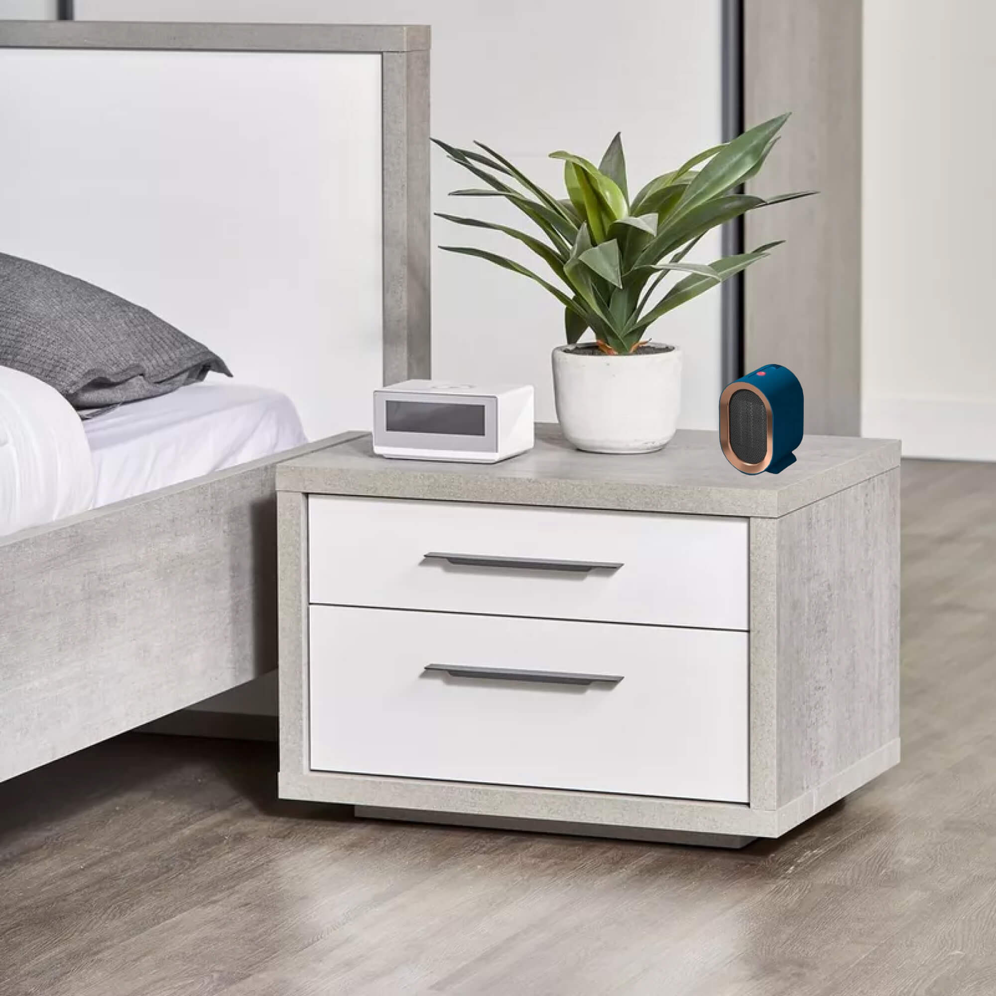 BowLift | Compact Ceramic Space Heater Energy Efficient Portable Electric Heater