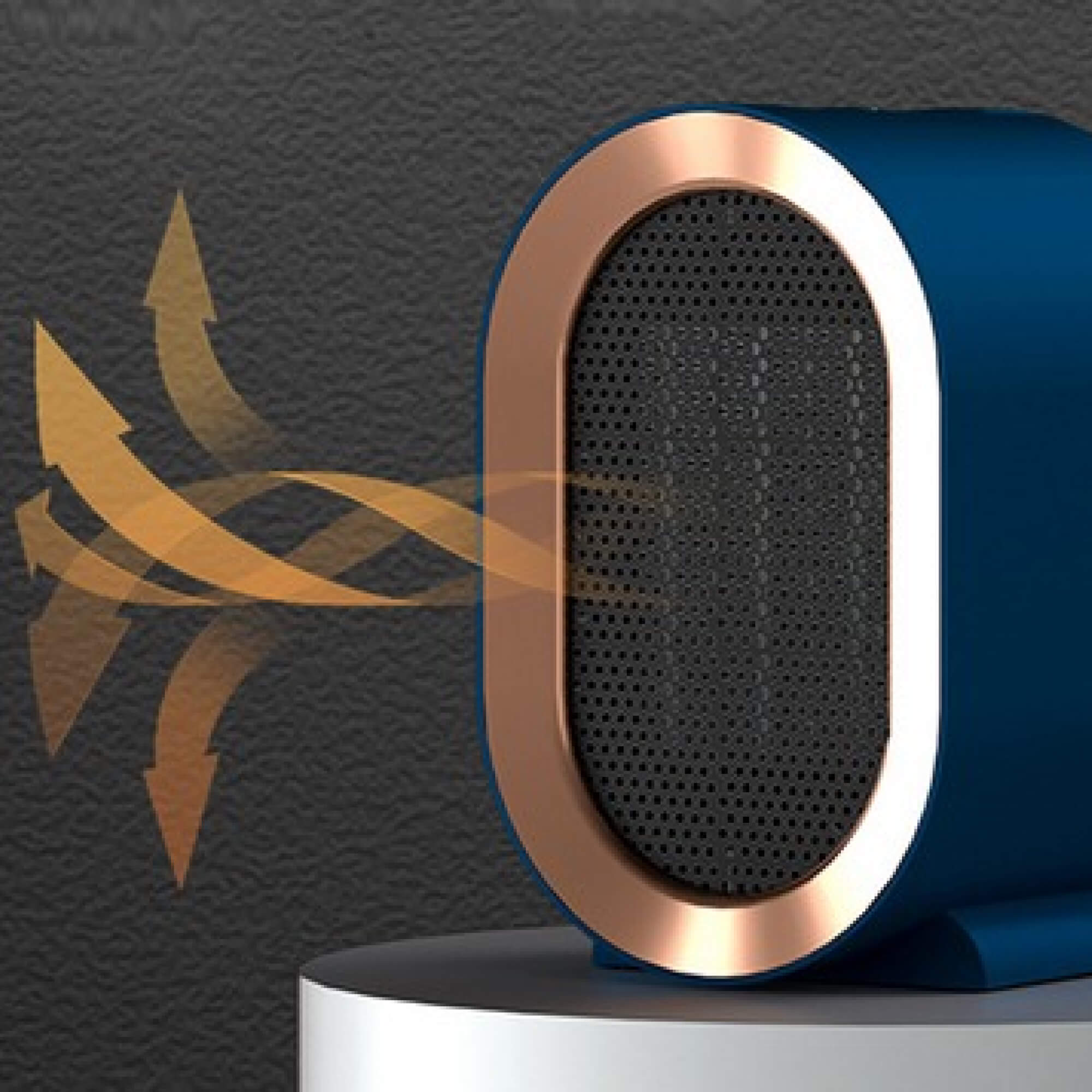 BowLift | Small energy-efficient room electric heater portable low-energy energy saving